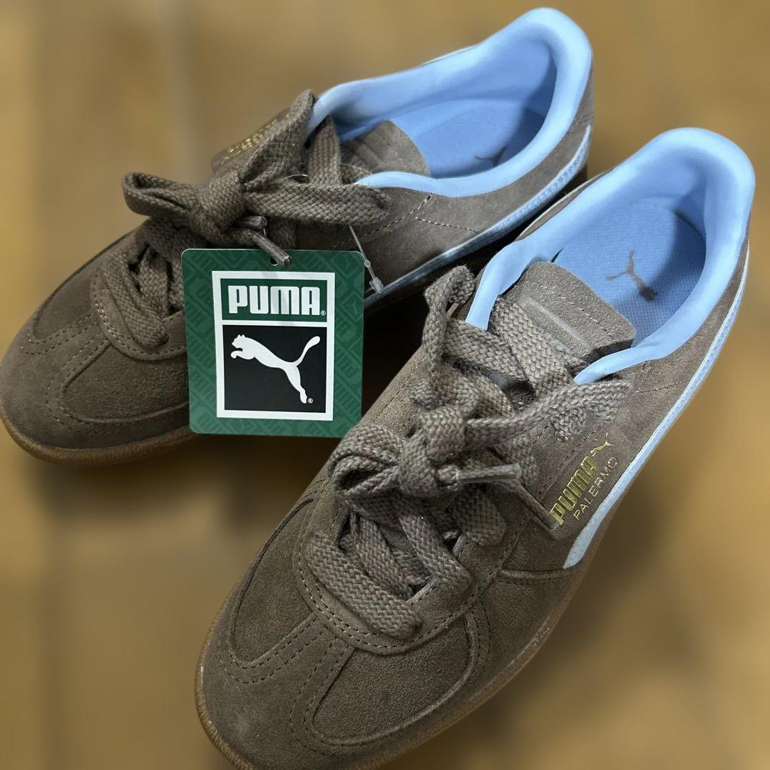 PUMA Palermo ブラウン スニーカー