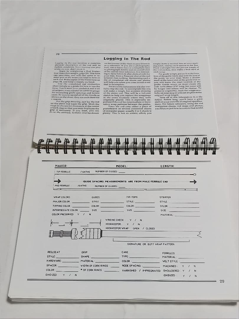 洋書 Bamboo Rod Restoration Handbook