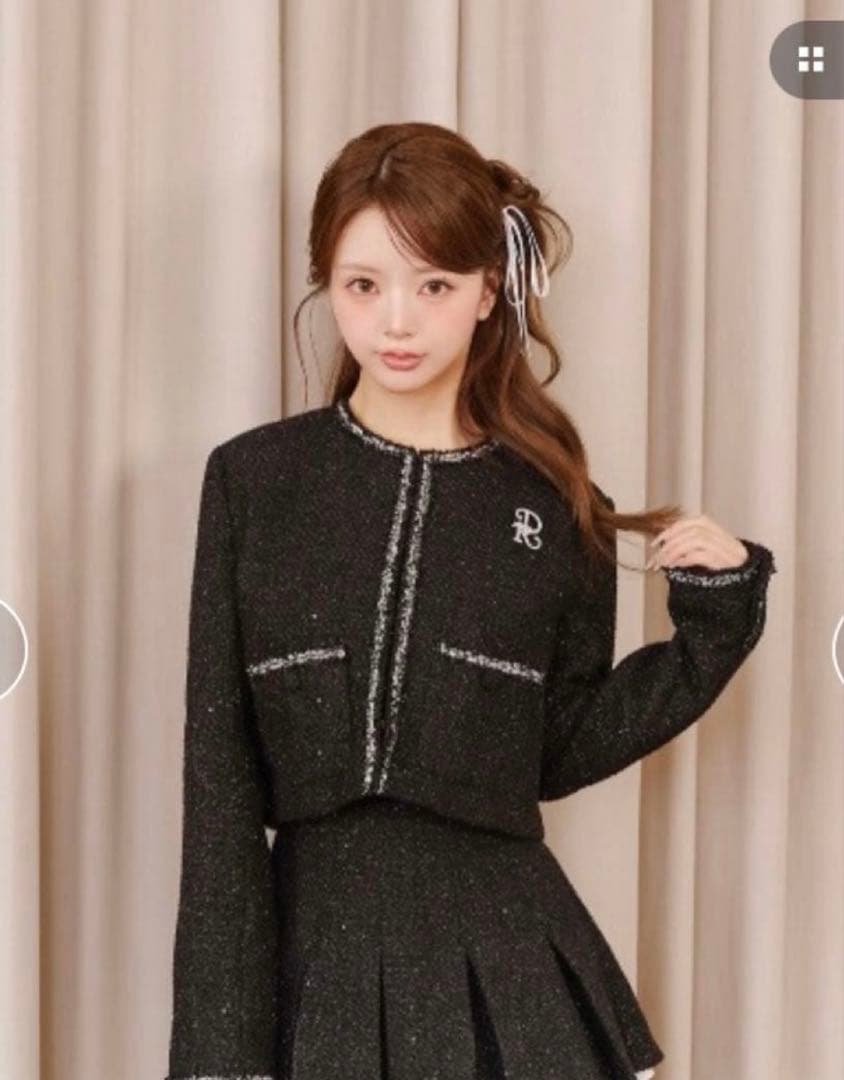 Darich ダーリッチ スパンコール ツイード ジャケット