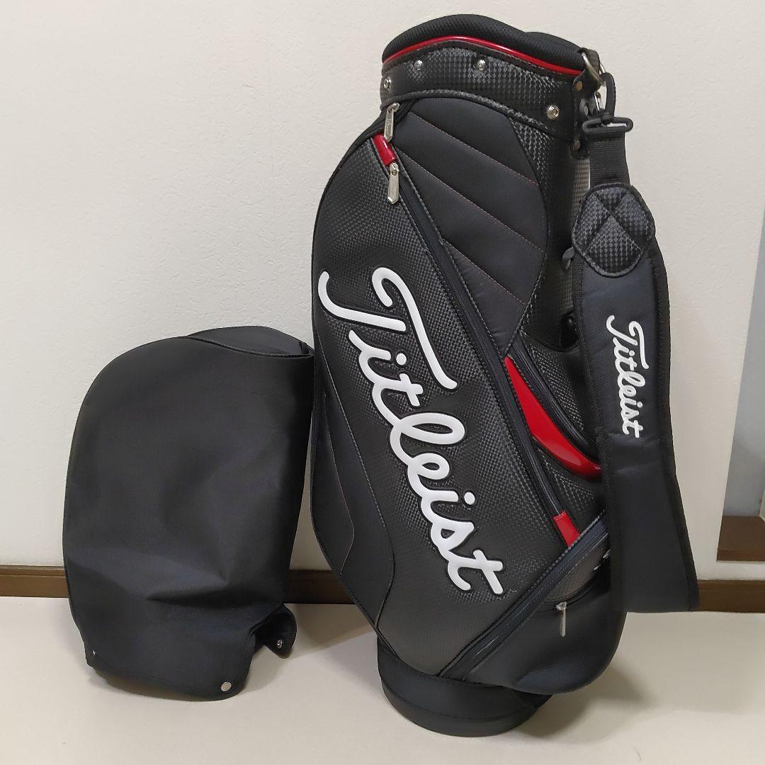 Titleist　タイタリスト　キャディバッグ　ゴルフバッグ　ブラック　送料無料