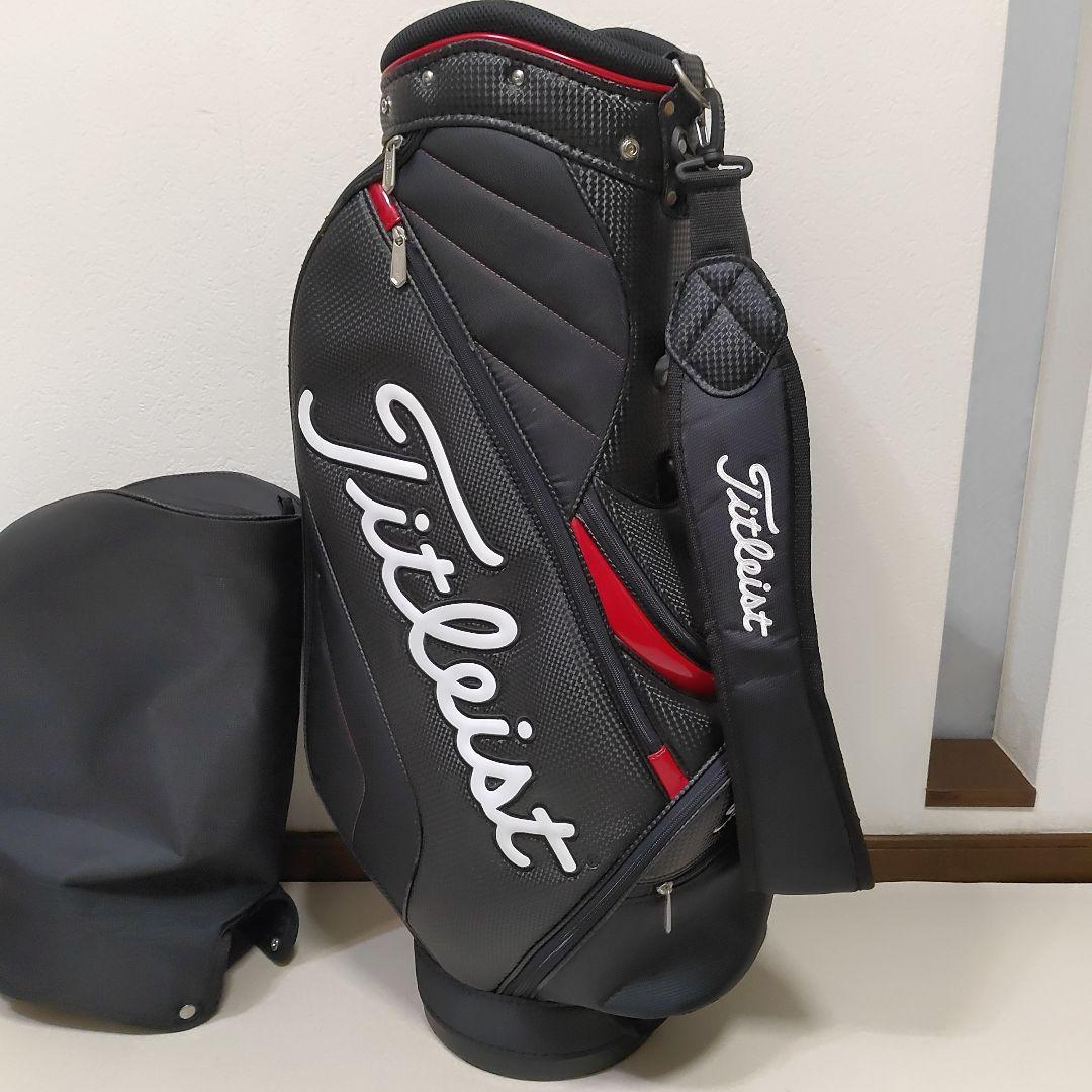 Titleist　タイタリスト　キャディバッグ　ゴルフバッグ　ブラック　送料無料
