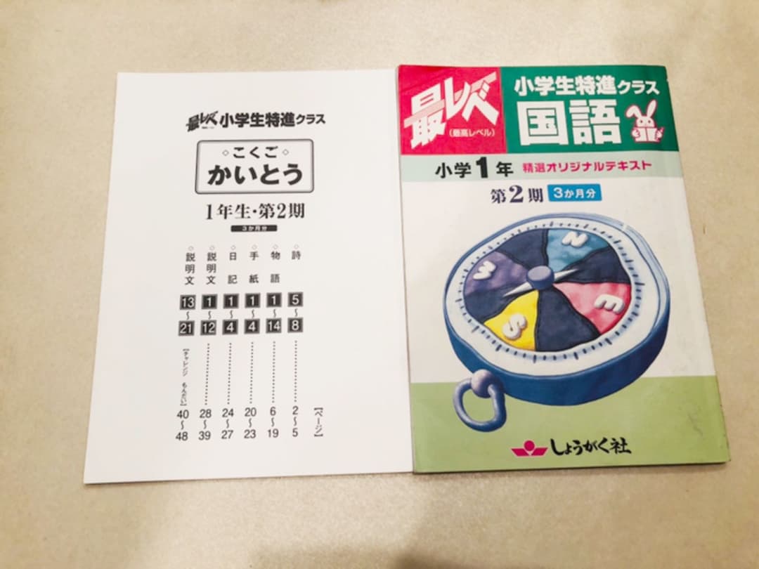 しょうがく社 奨学社 オリジナルテキスト 最レベ 一年生 第２期 特進クラス