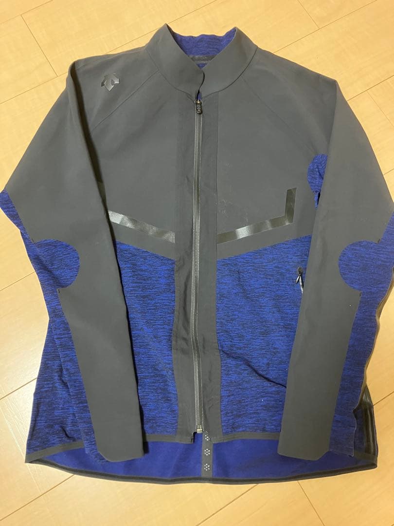 DESCENTE GOLFジャケット L ブラック/ブルー g-arc