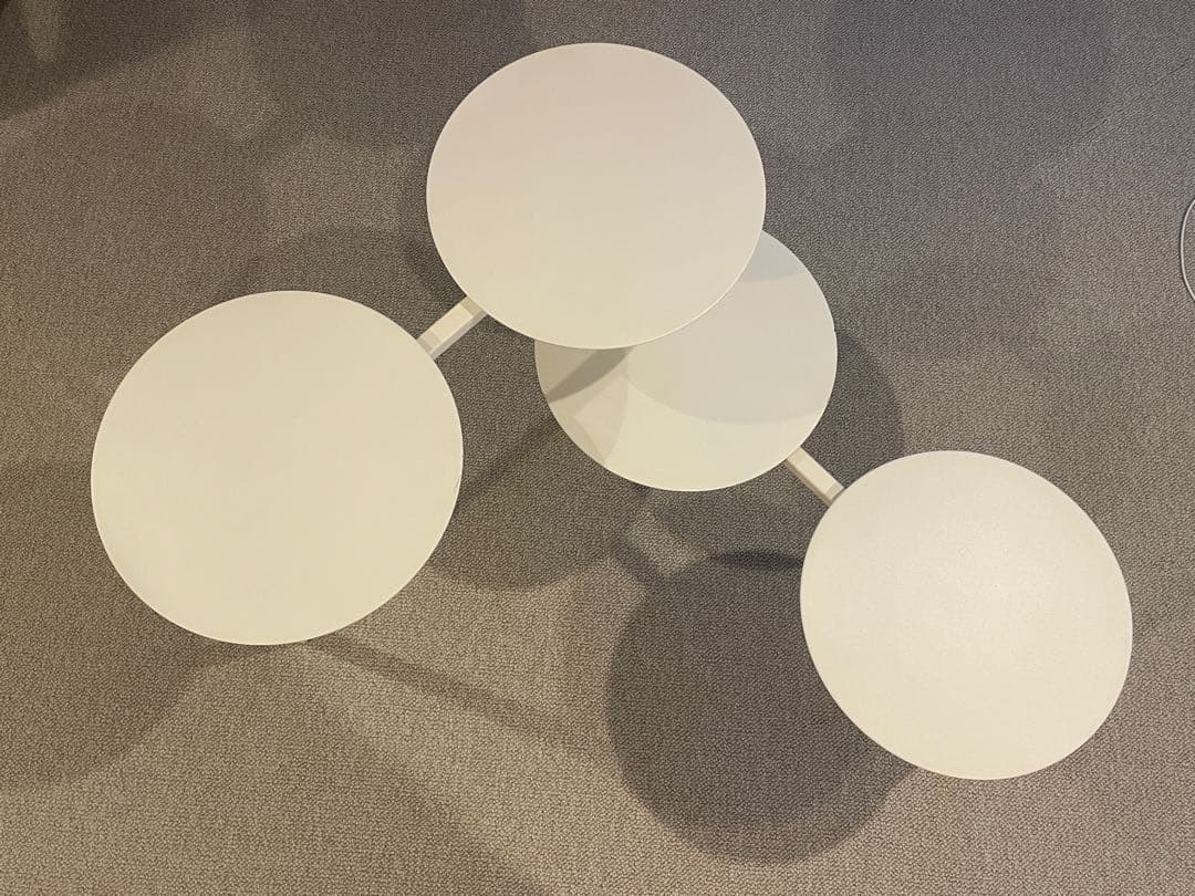 在庫処分セール@gum-格安卸-fusion サイドテーブル(分解発送)