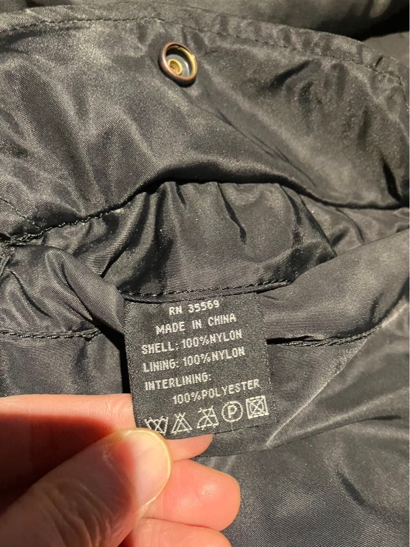 90s ALPHA INDUSTRIES アルファMA-1 フライトUSA L黒