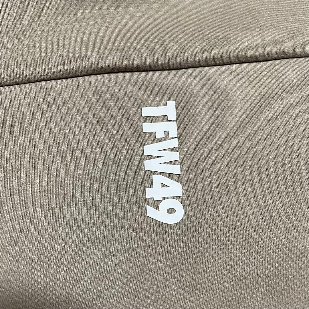 TFW49 クルーネック　スウェット　XL ベージュ　ゴルフ　トレーナー