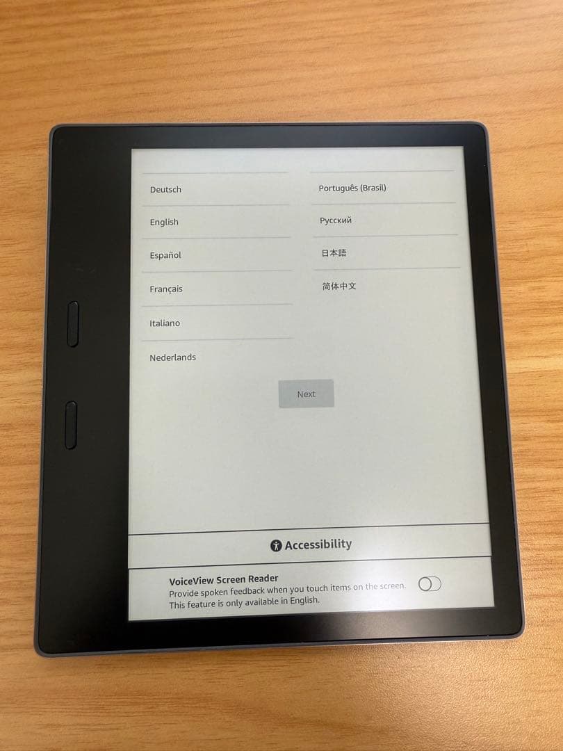 Amazon 電子書籍リーダー　Kindle Oasis Wi-Fi 32GB