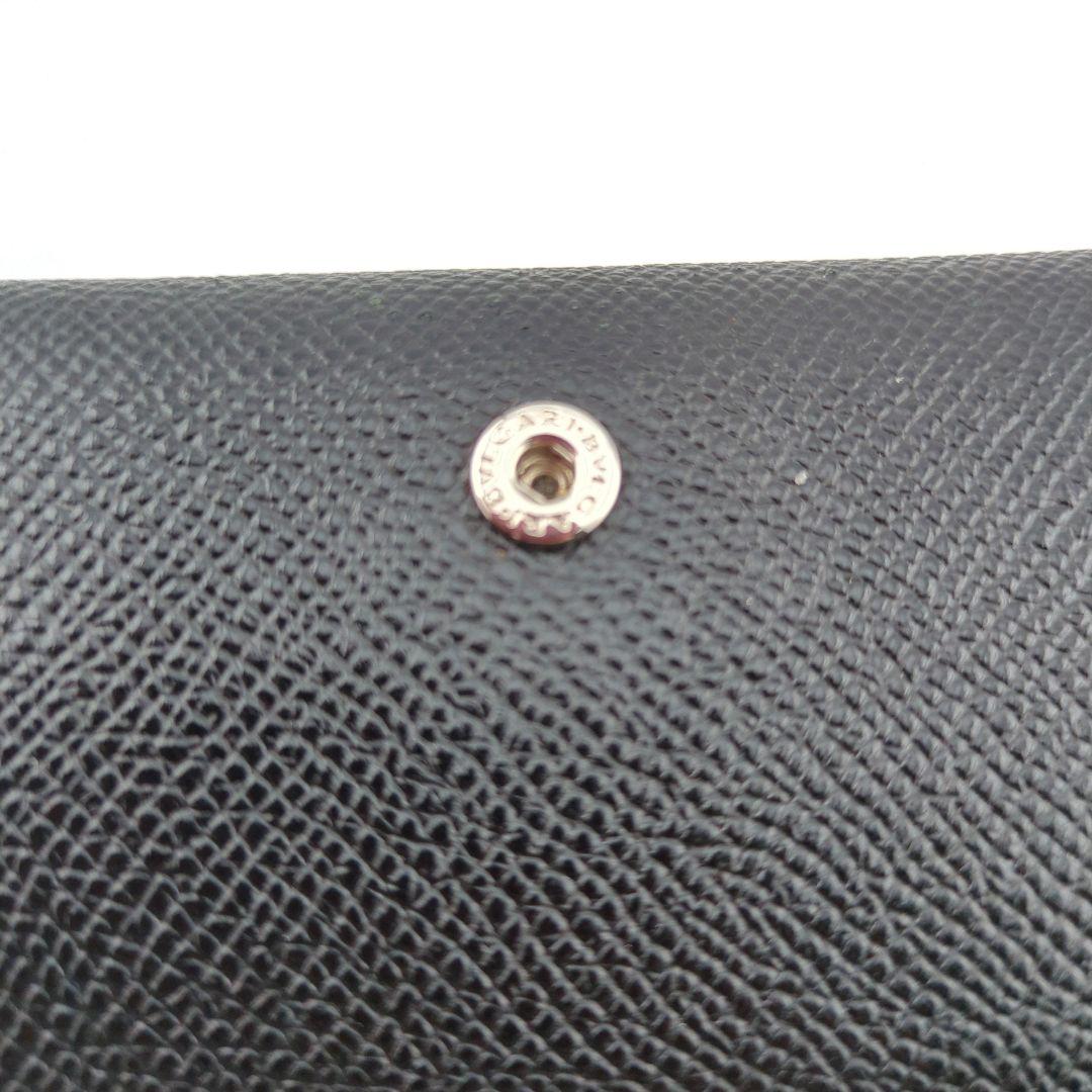 【美品】BVLGARI ブルガリ ブラック レザー 6連キーケース