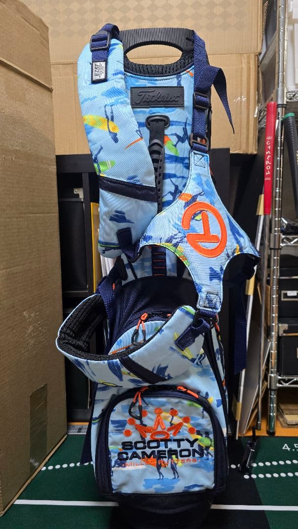 スコッティキャメロン スタンドバッグ サーファー - ブルー