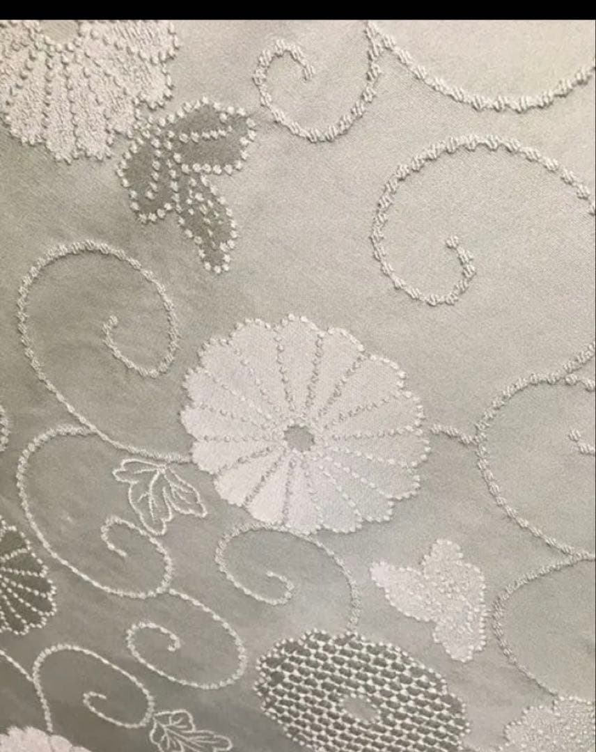 正面　色無地　振袖