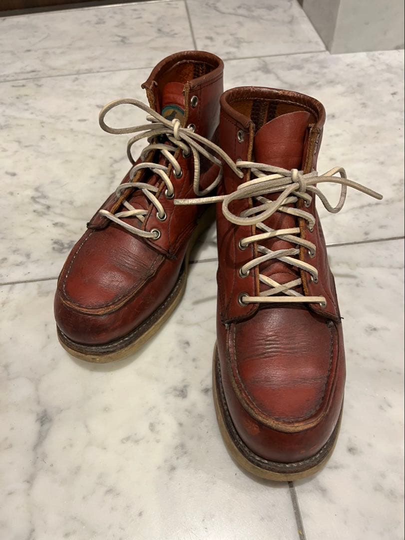 RED WING アイリッシュセッター 半円犬タグ US7E 25cm相当