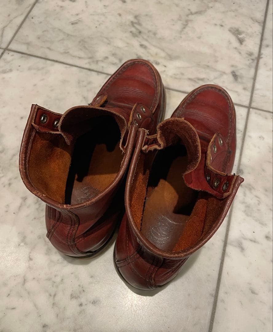 RED WING アイリッシュセッター 半円犬タグ US7E 25cm相当