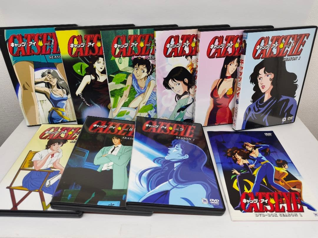 CAT'S EYE キャッツアイ DVD-BOX 1 2 セット 初回限定