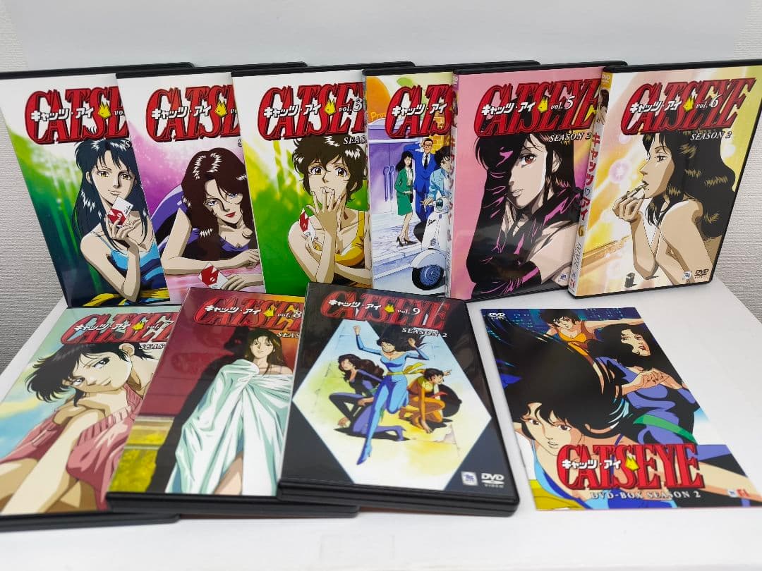 CAT'S EYE キャッツアイ DVD-BOX 1 2 セット 初回限定