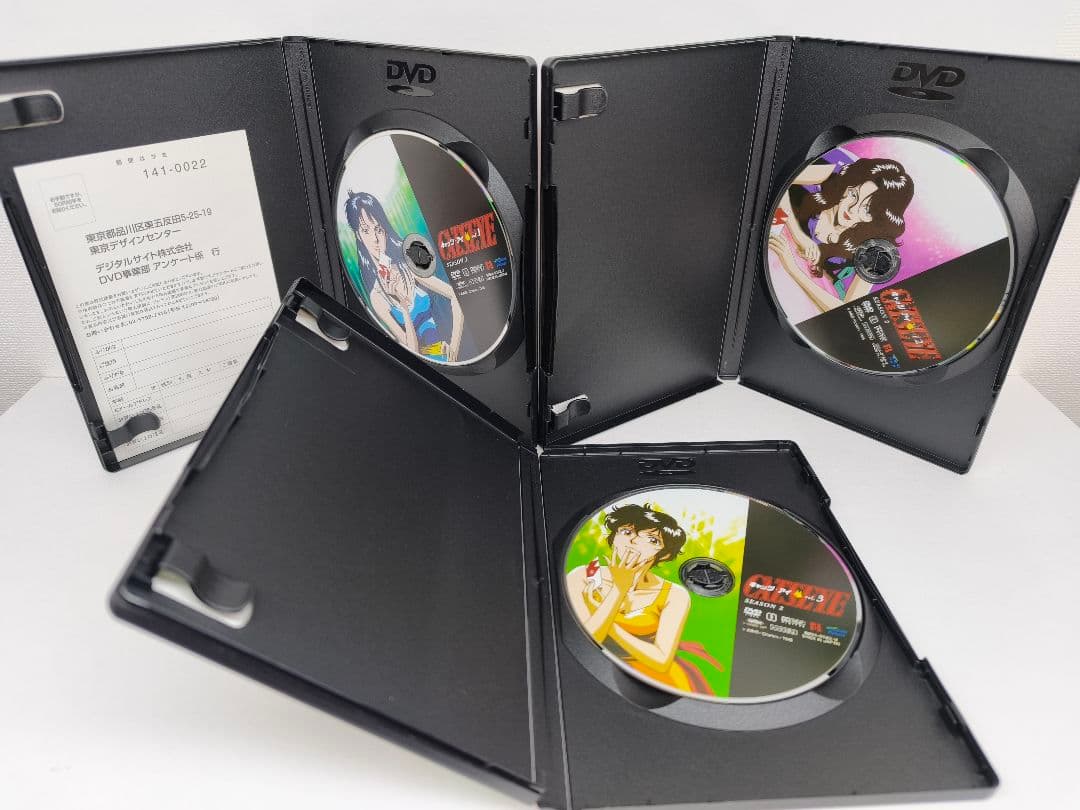 CAT'S EYE キャッツアイ DVD-BOX 1 2 セット 初回限定