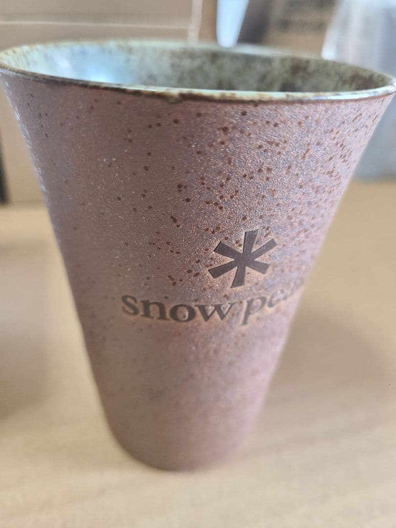 【未使用】レア品  PEAK 陶器カップ スノーピーク 湯のみ