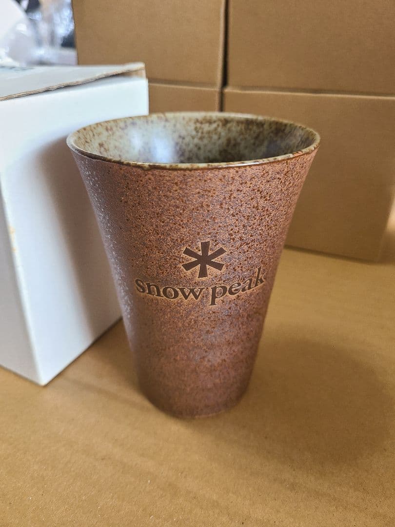 【未使用】レア品  PEAK 陶器カップ スノーピーク 湯のみ