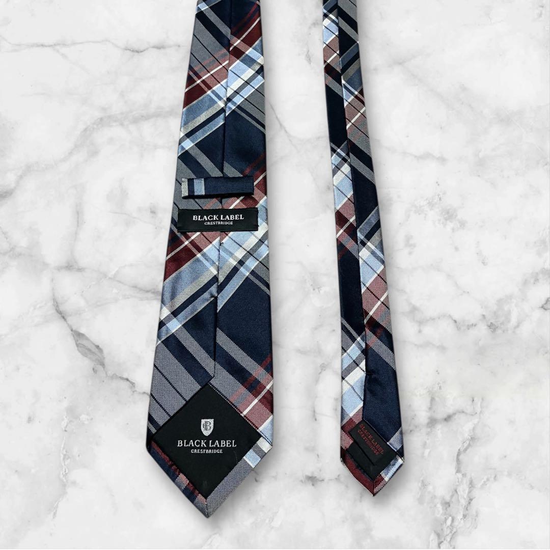 BLACK LABEL CRESTBRIDGE バーバリー ネクタイ　チェック