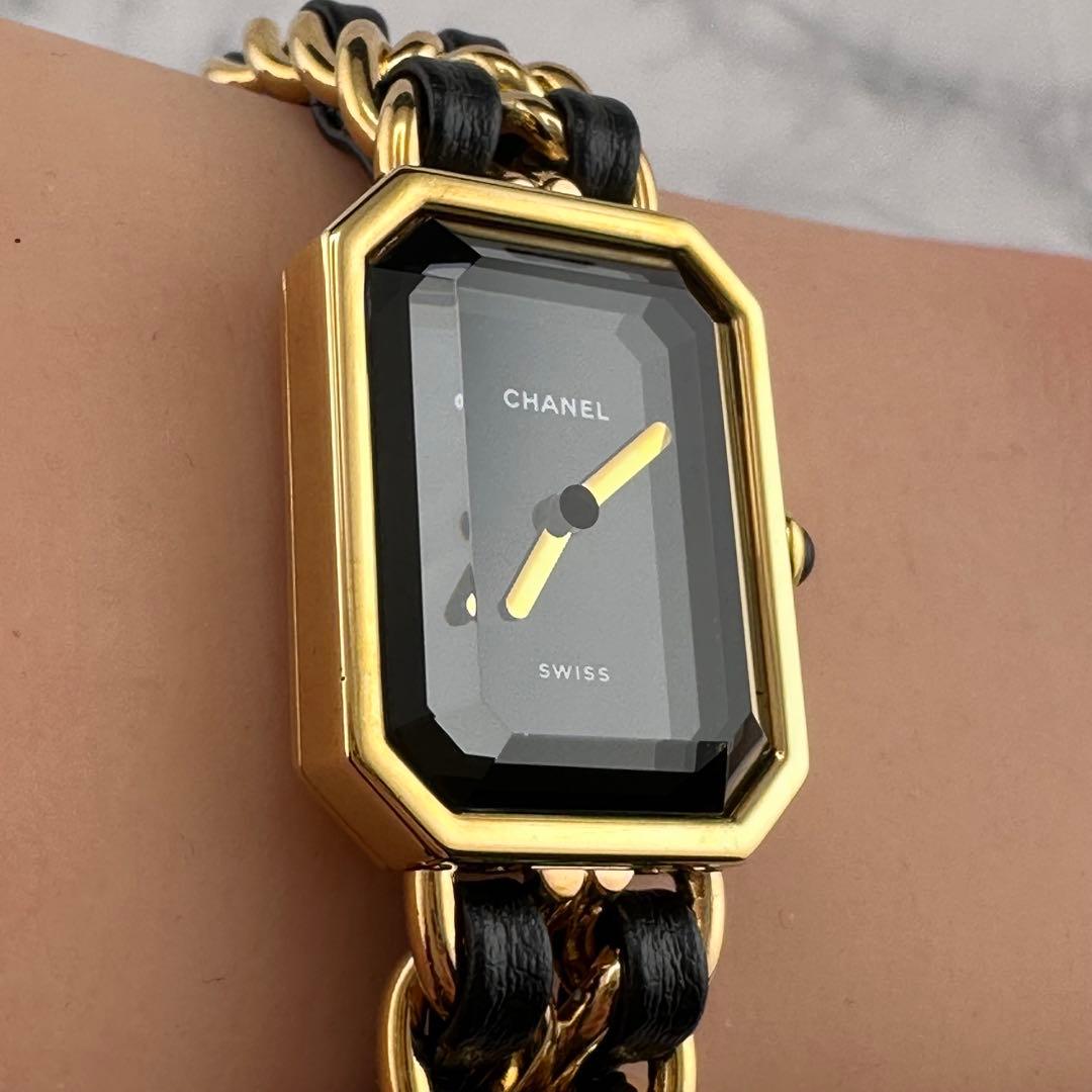 ★美品★稼働品　シャネル　プルミエール　L 腕時計　レディース　新品電池