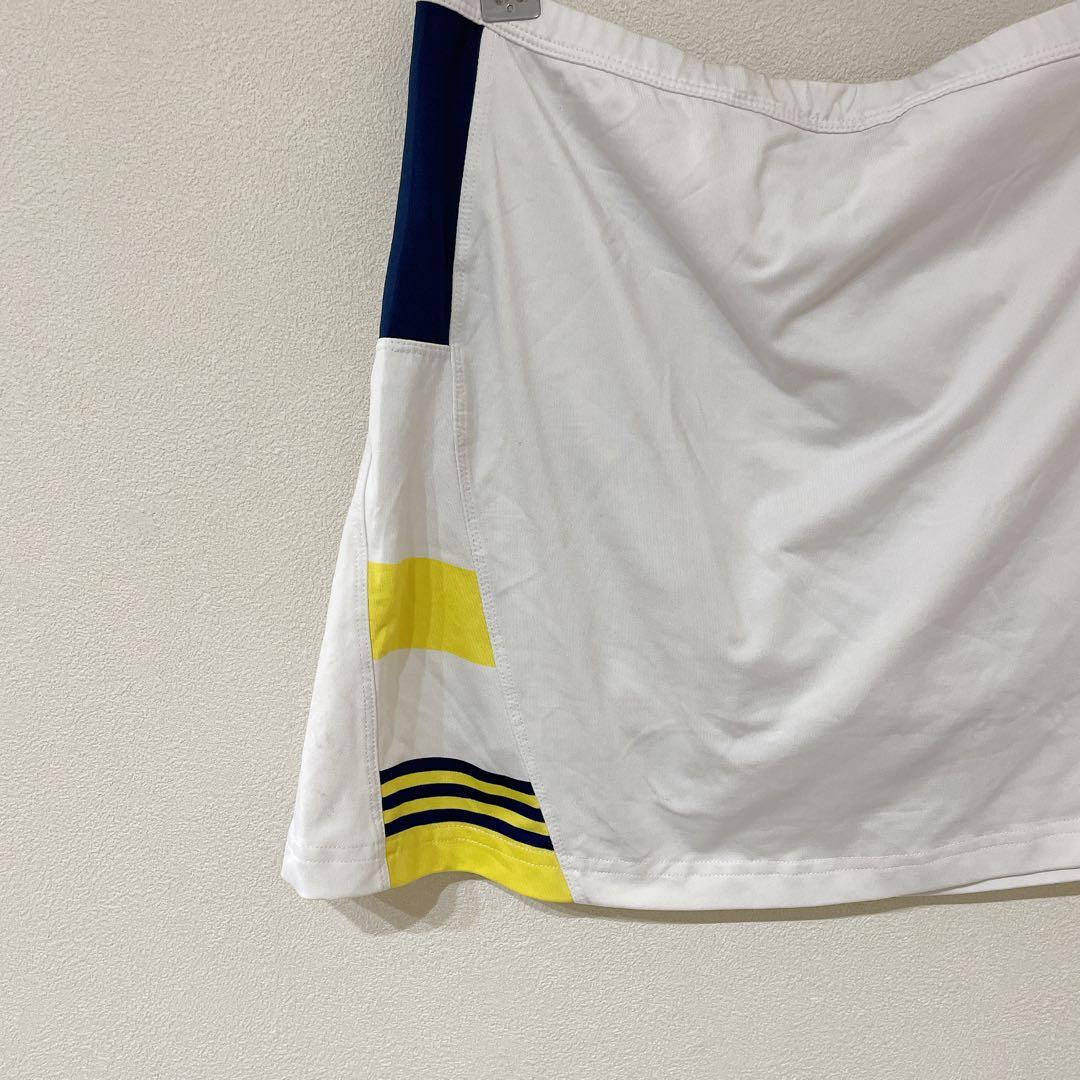 Bolle ホワイト スポーツスカート Lサイズ テニススカート白インナー付き