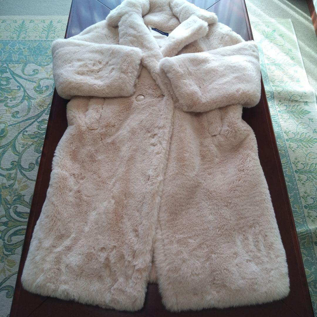 エムズグレイシー フェイクファー フリーサイズ アイボリー