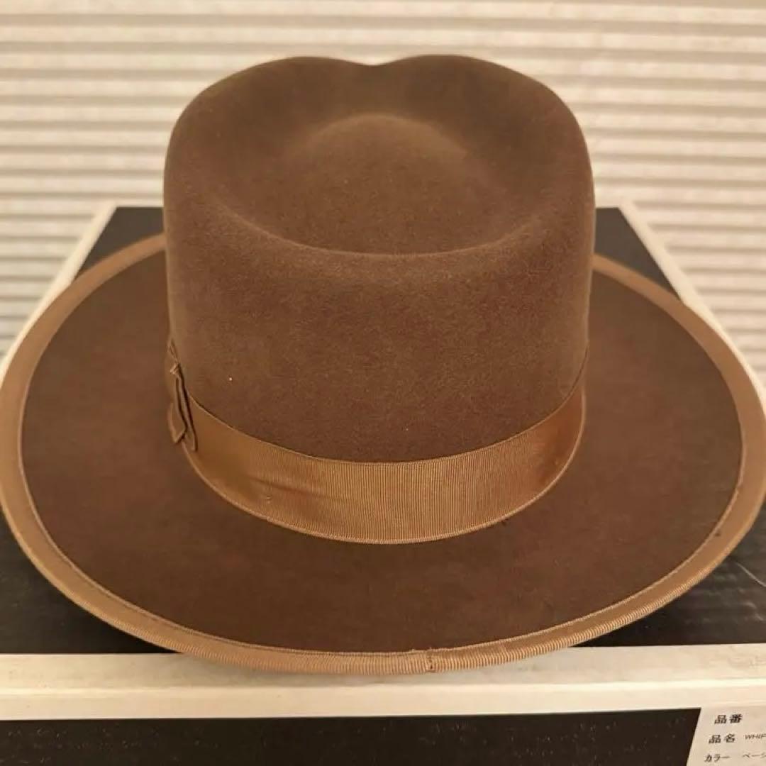 STETSON whippet 59cm 美品　7 3/8