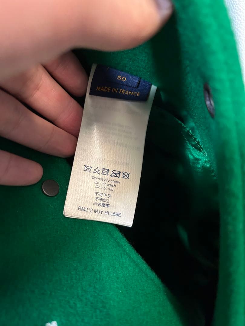 最終日　ルイヴィトン Louis Vuitton ベースボールジャケット