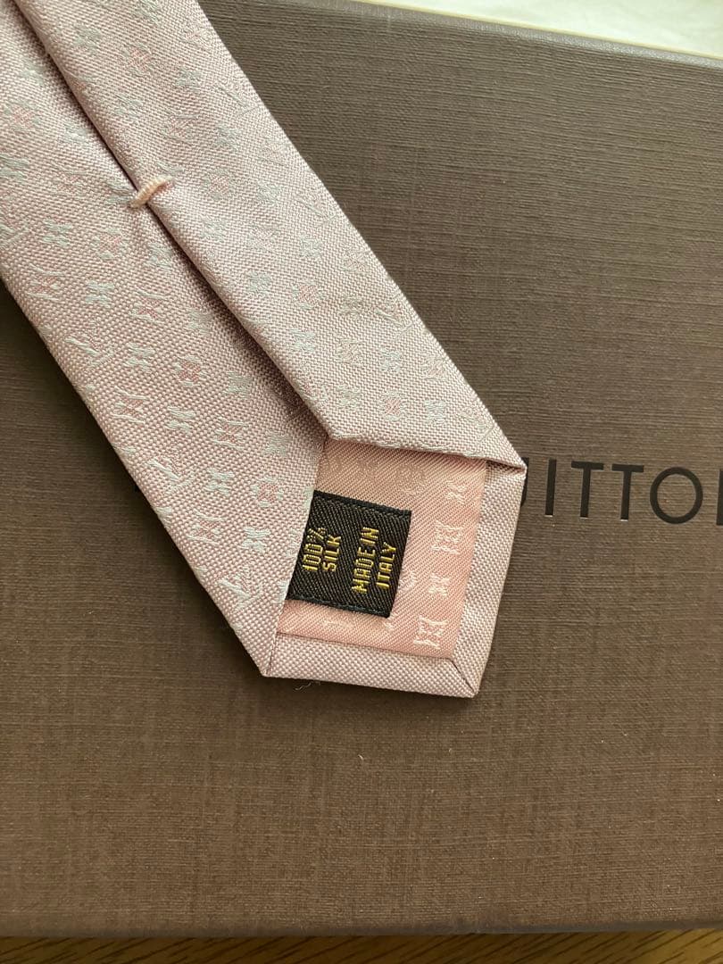 LOUIS VUITTON ルイヴィトン ネクタイ 元箱付 希少デザイン