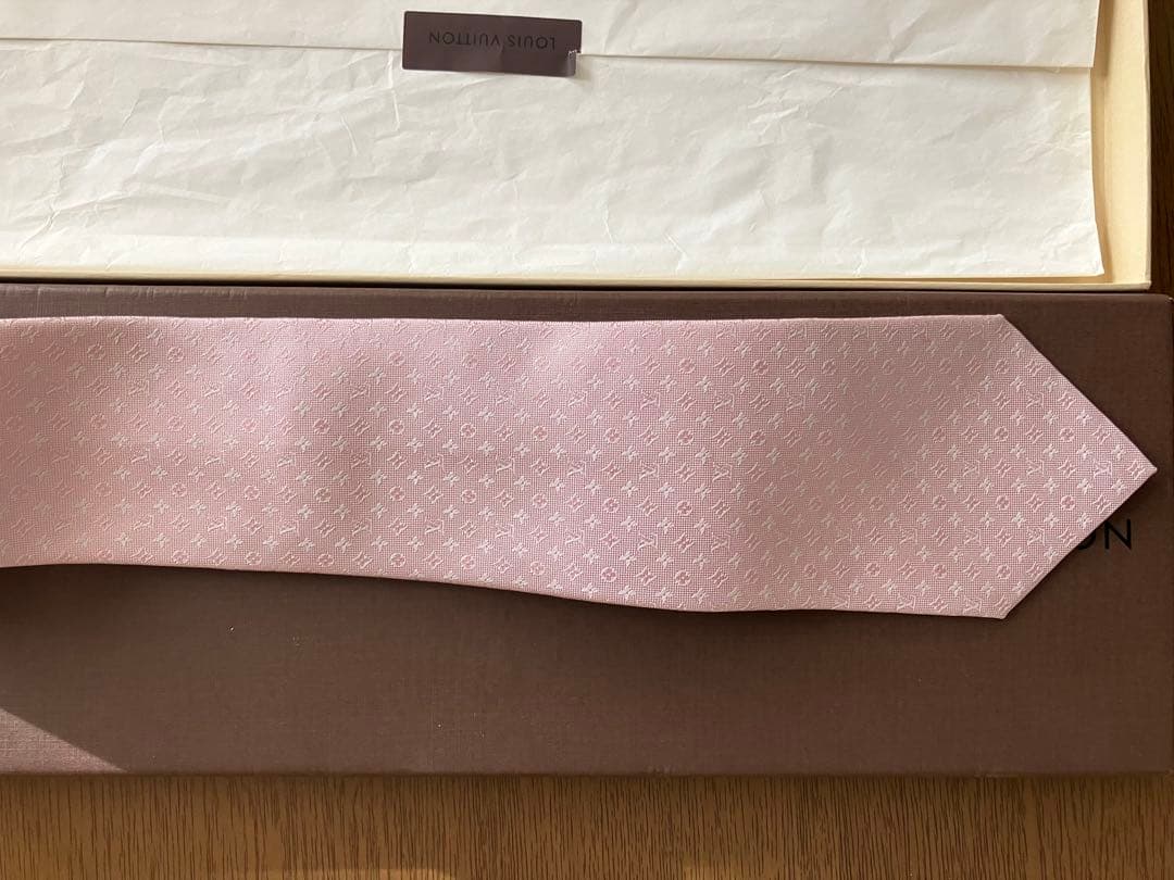LOUIS VUITTON ルイヴィトン ネクタイ 元箱付 希少デザイン