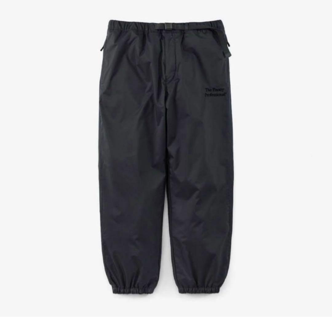 週末限定ENNOY PADDED PANTS BLACK Mサイズ　24AW