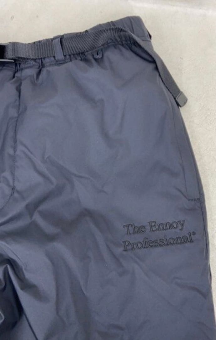 週末限定ENNOY PADDED PANTS BLACK Mサイズ　24AW