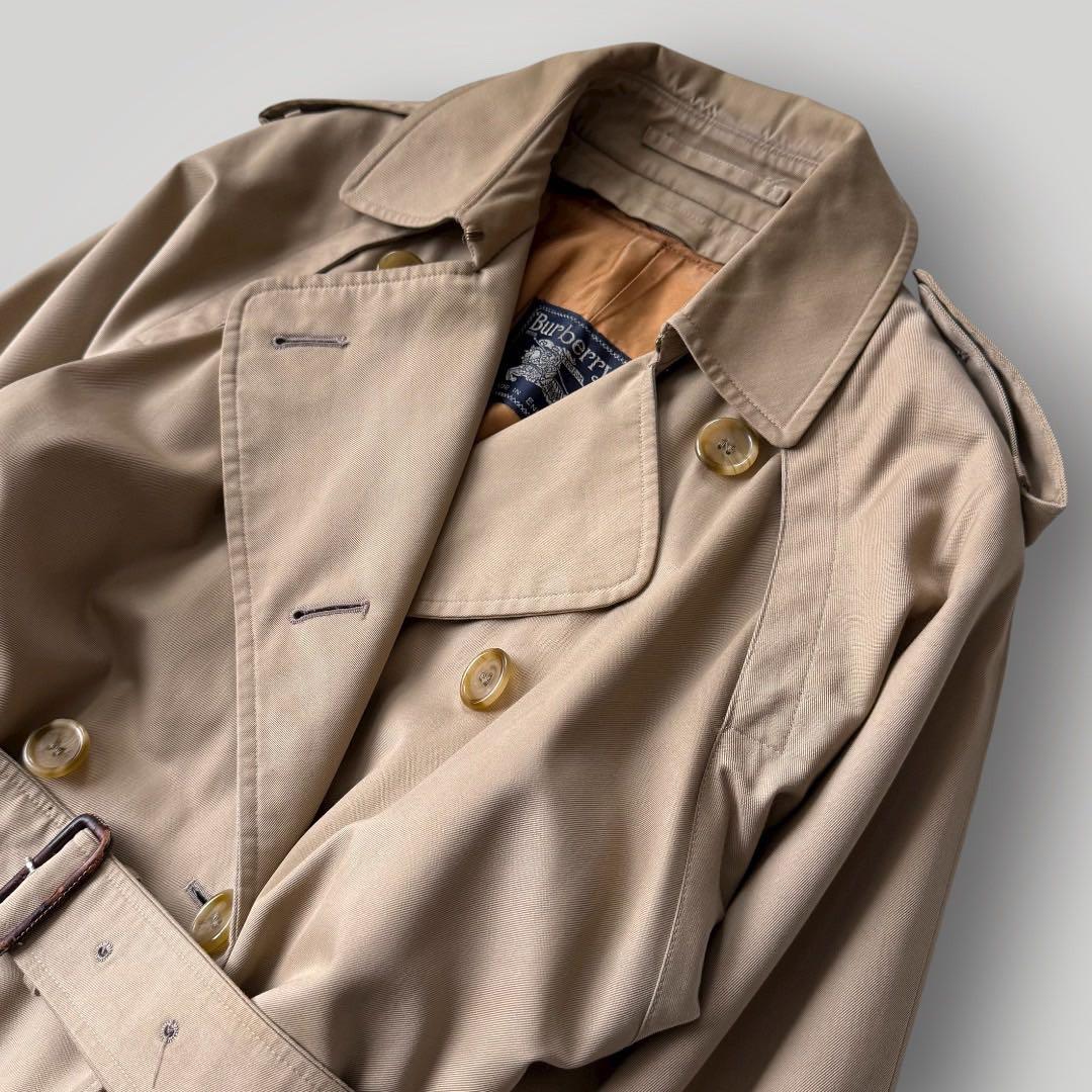 美品 着丈123 バーバリー ライナー ベルト付 トレンチコート ノバチェック