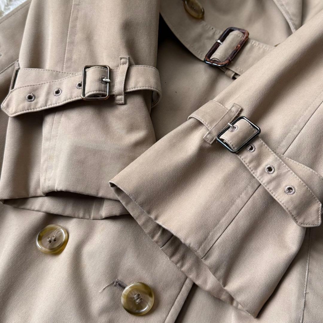 美品 着丈123 バーバリー ライナー ベルト付 トレンチコート ノバチェック