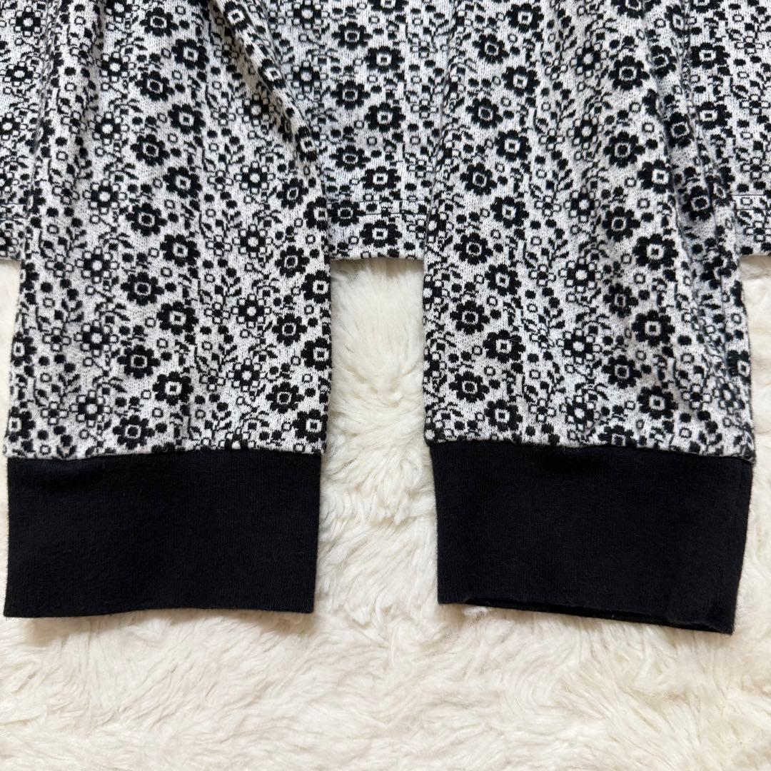 18AW シュプリーム フローラル ジャカード ハーフジップ ポロシャツ L