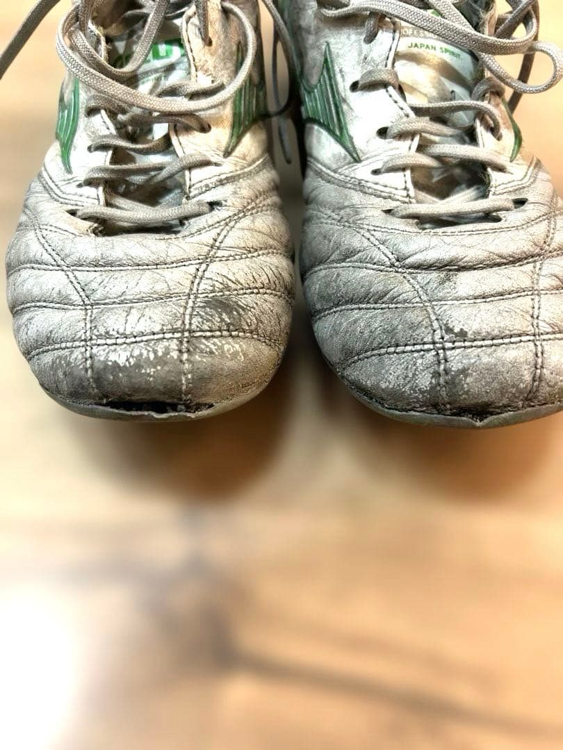 【お値下げ可能】モレリアネオ4 限定色グリーン　24.5センチ中敷き美品　箱あり