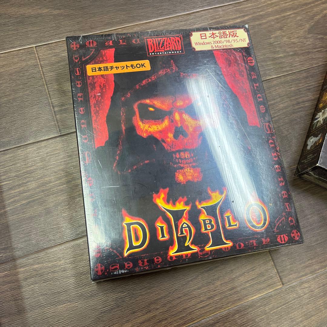 未開封　PCゲーム 3点セット☆ DIABLOⅡ + EXPANSION SET