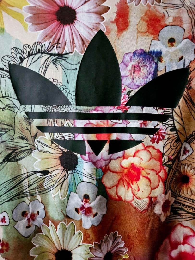 c希少 adidas アディダス BOTANICAL 花柄ファーム コラボ