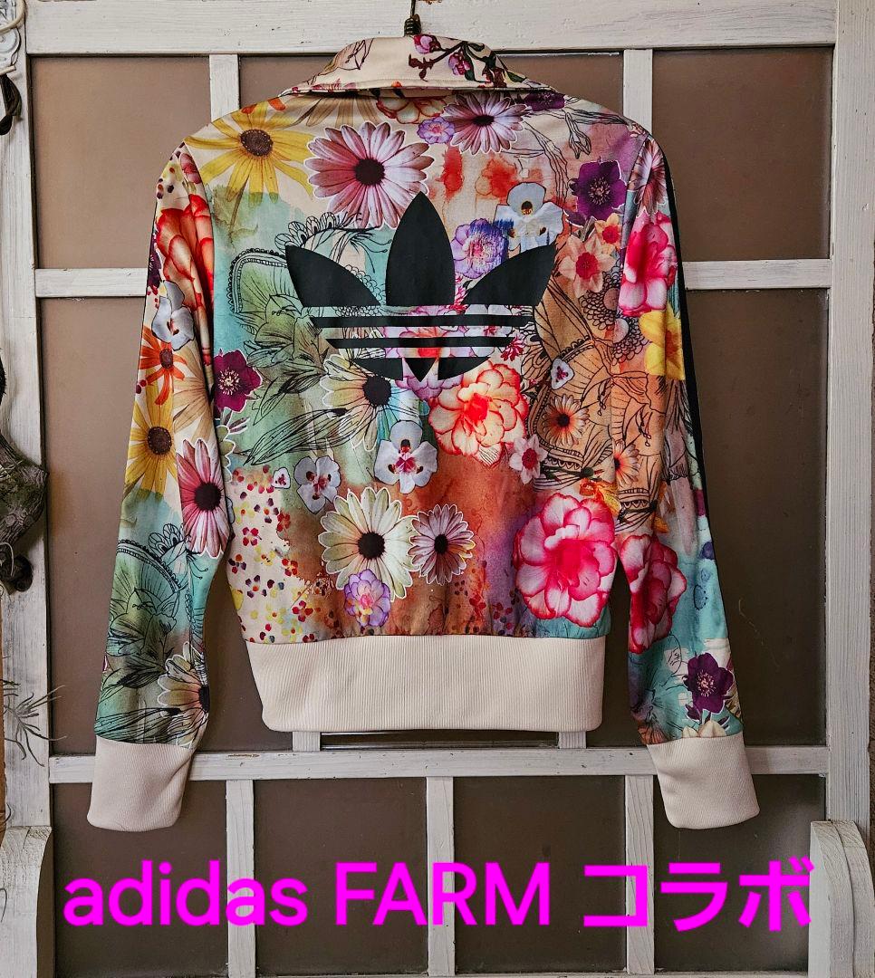 c希少 adidas アディダス BOTANICAL 花柄ファーム コラボ