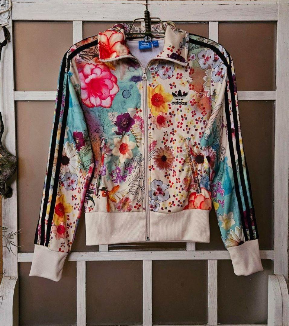 c希少 adidas アディダス BOTANICAL 花柄ファーム コラボ