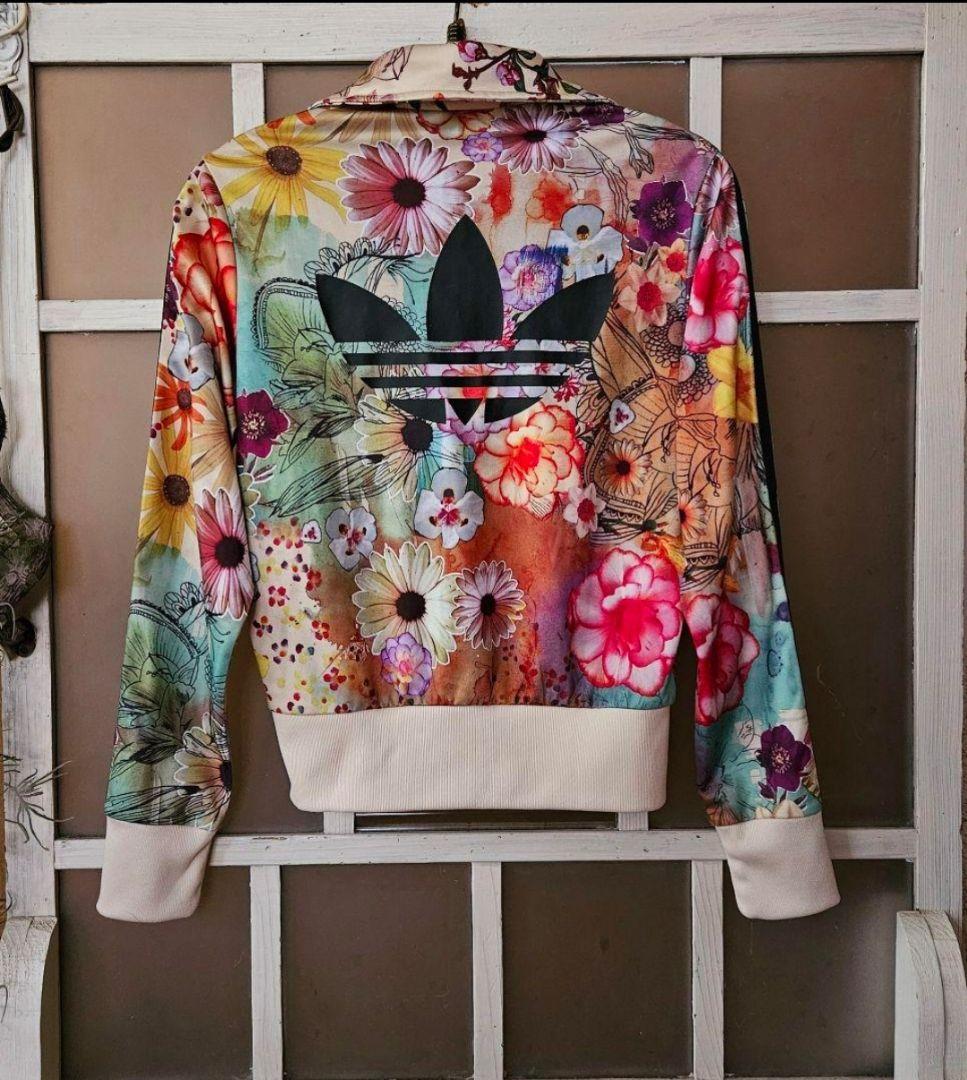 c希少 adidas アディダス BOTANICAL 花柄ファーム コラボ