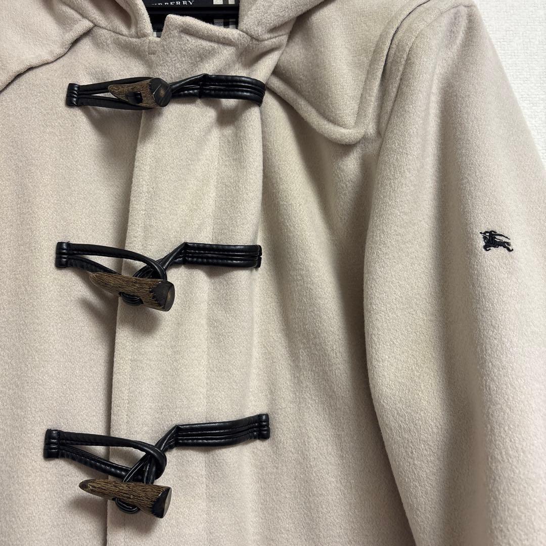 くまBURBERRY BLACK LABEL ダッフルコート
