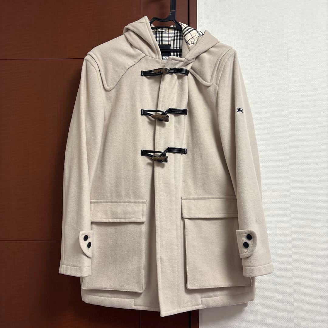 くまBURBERRY BLACK LABEL ダッフルコート