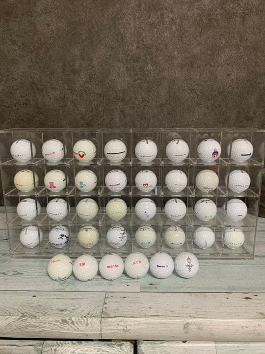 女子プロゴルファーオウンネームボール