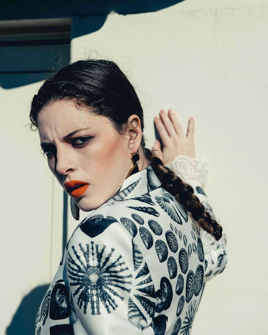 定価454,000円ALEXANDER McQUEEN 総柄テーラードジャケット