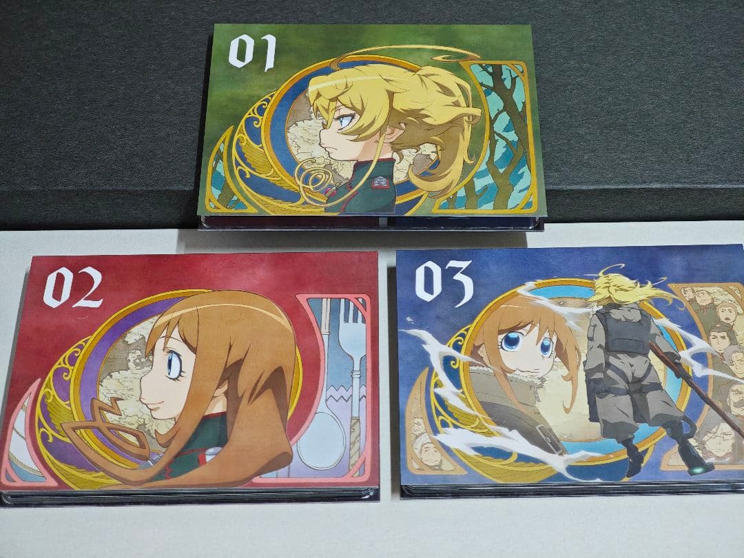 【初回限定版】幼女戦記 Blu-ray 1〜3巻（全12話・全巻収容BOX付き）