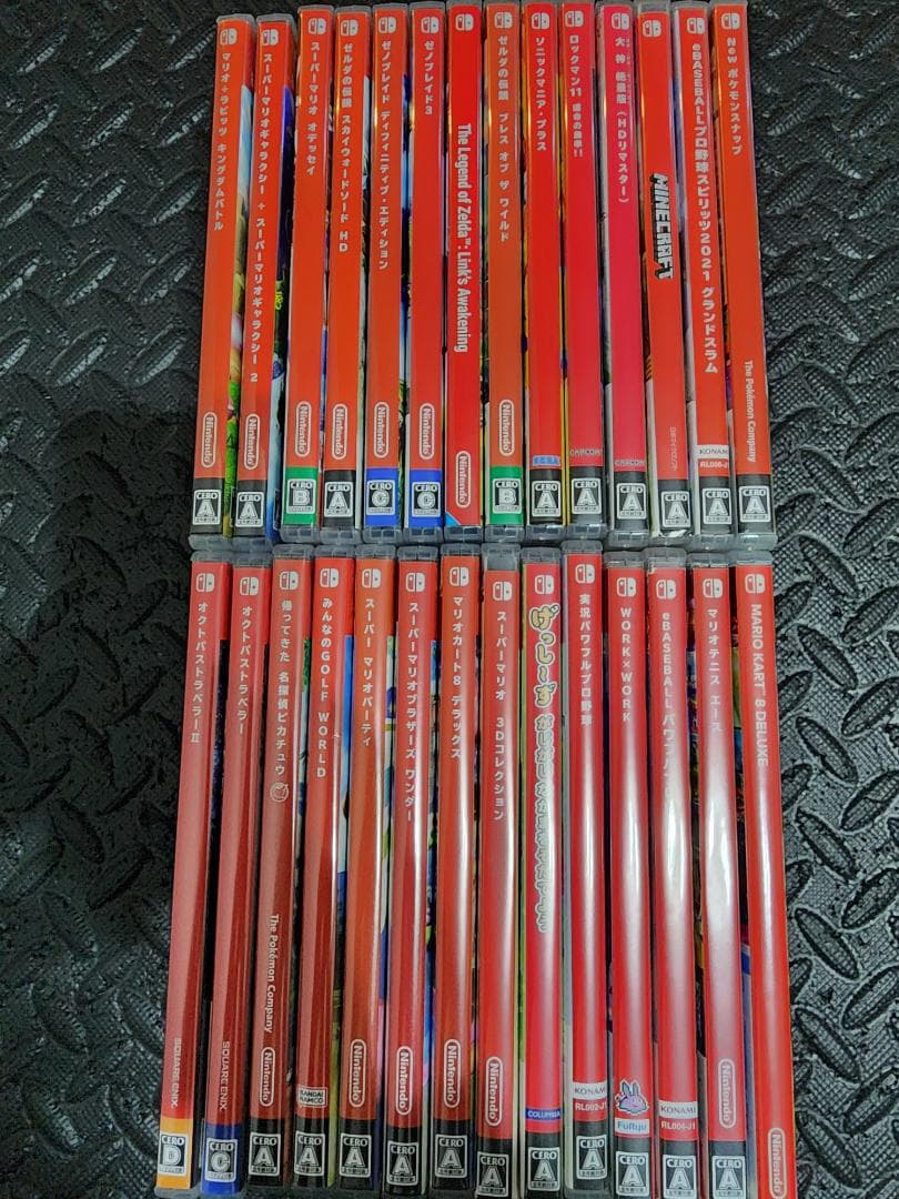 28x Nintendo Switch ケースのみ + Bonus