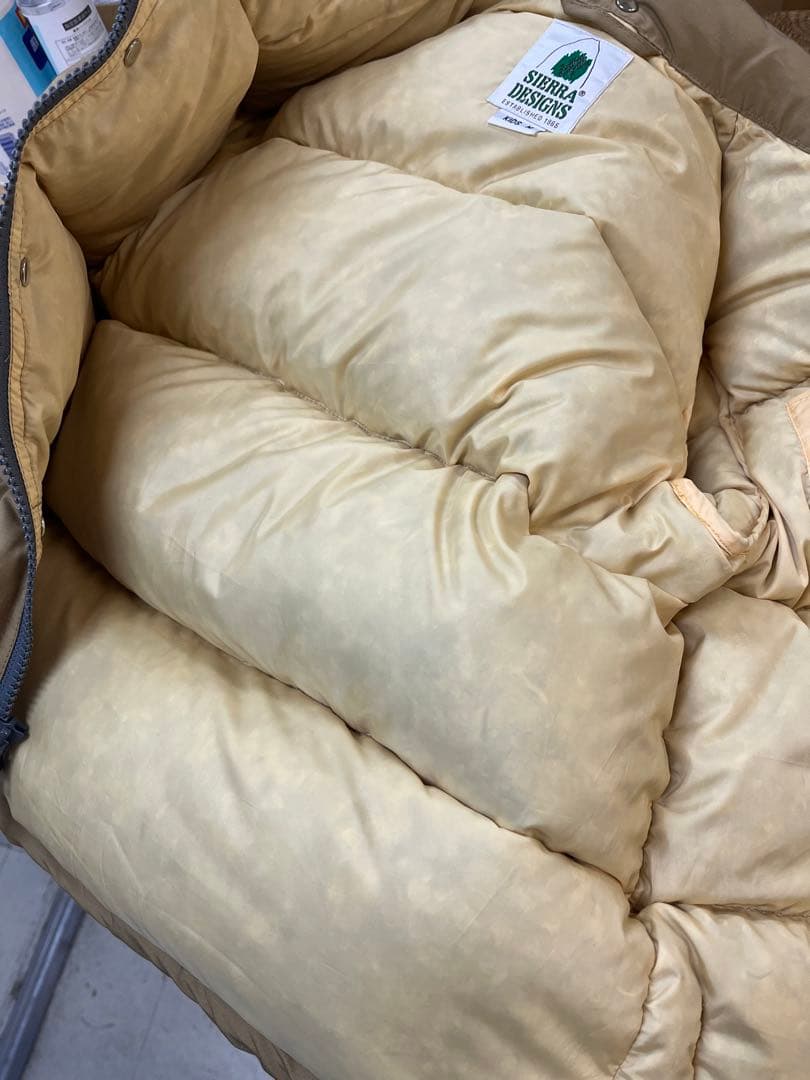 ●シェラデザインダウンジャケットkidsM