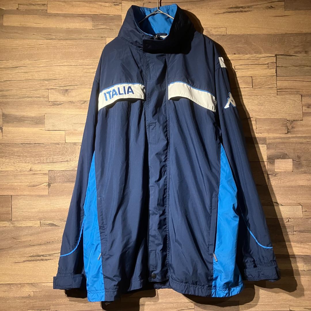 Kappa　イタリア代表　ナイロンジャケット　ジップアップ/パーカー　サイズO
