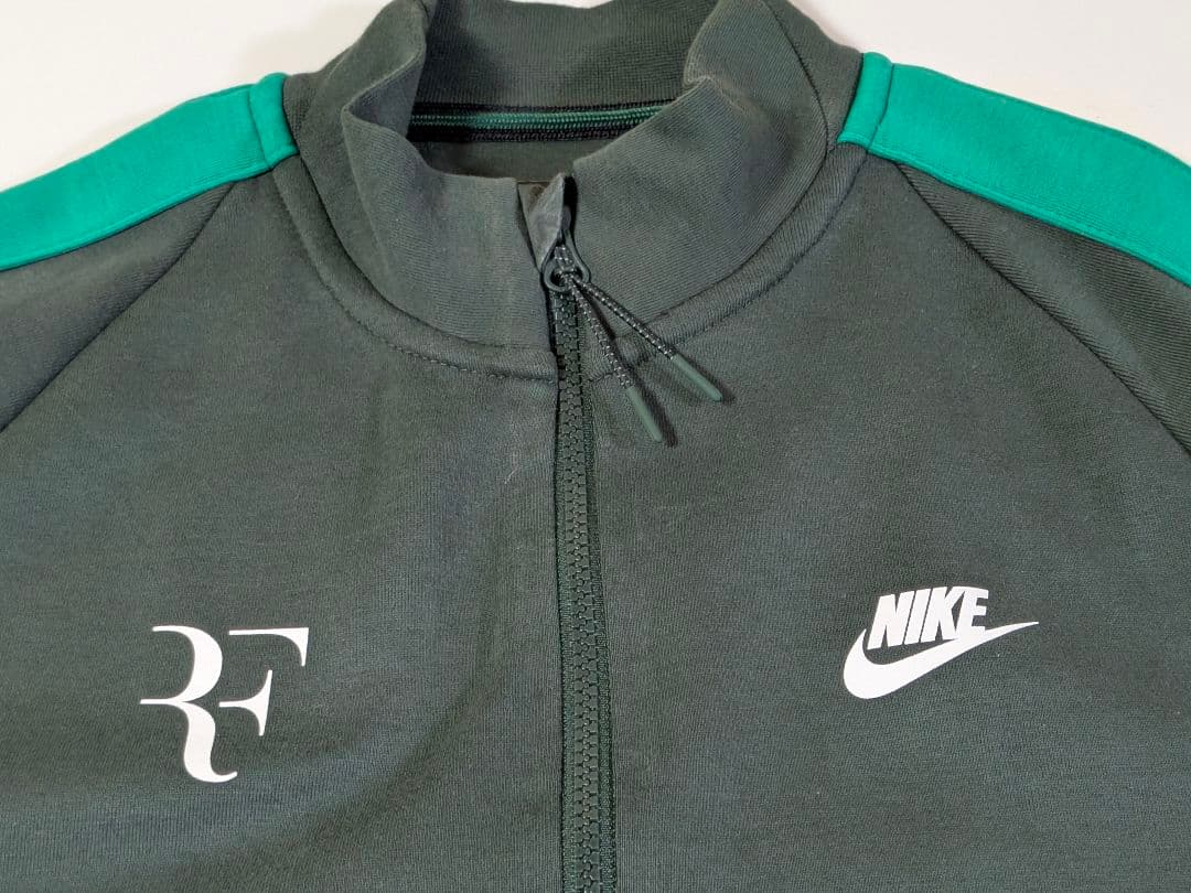 NIKE ナイキ フェデラー　RF トラックジャケット　Ｌ グリーン テニス