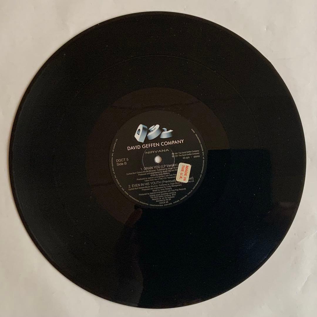 Nirvana Smells Like Teen Spirit UK 12”